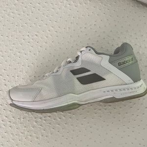 Babolat SFX Court Shoes Size 7B Nylon and leather. Very good condition.